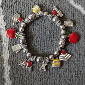 Teacher Charm Bracelet